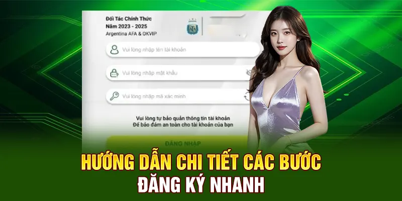 Hướng dẫn hội viên các bước đăng ký nhanh chóng